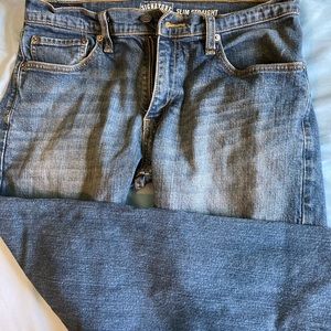 Slim straight Levi jeans